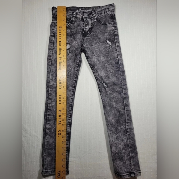 S Premium Denim Boys Size 12 Jeans Skinny Fit Distressed - Picture 4 of 8